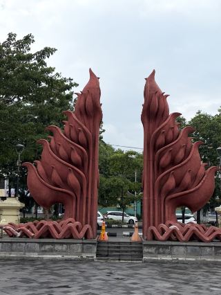 การสำรวจศิลปะสี่เหลี่ยมของชาวอินโดนีเซียในชีวิตประจำวัน
