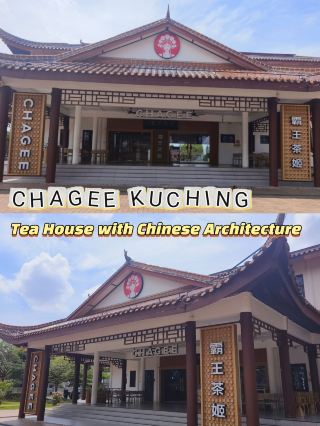 CHAGEE Kuching: A Tea House with Chinese-Inspired Architecture