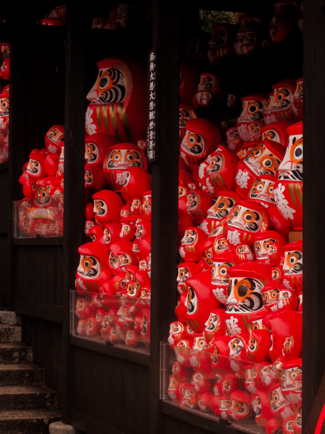 Would you be hunting for the cutest Daruma hiding around the temple? 