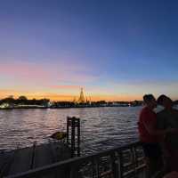 Breathtaking Sunset of Wat Arun