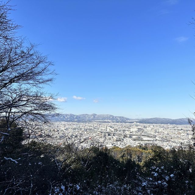 Snowy Kyoto