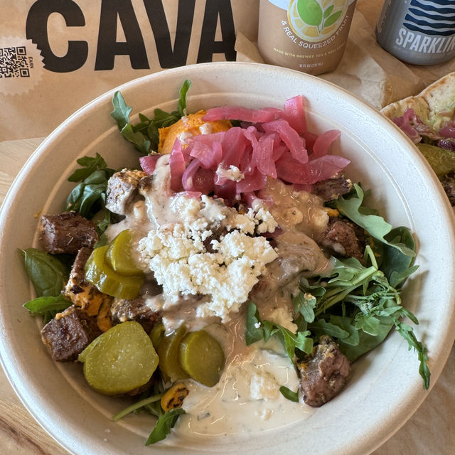 🇺🇸 美西日記08超人氣地中海快餐「Cava」