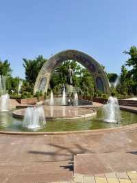 Spring Stroll Through Rudaki Park, Dushanbe