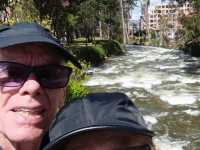 Beautiful UNESCO World Heritage site Cuenca Ecuador