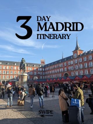 🇪🇸 The Perfect 3-Day Madrid Itinerary: History, Food, & Local Vibes