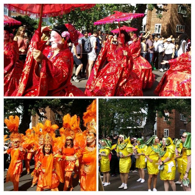 🎉 Vibrant Vibes at Notting Hill Carnival! 🎶🥳
