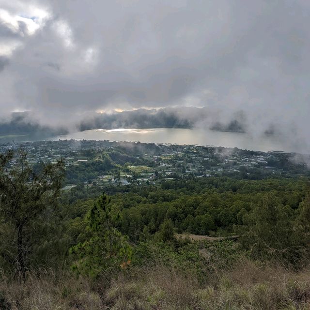 The second highest peak in Bali, mount Batur 