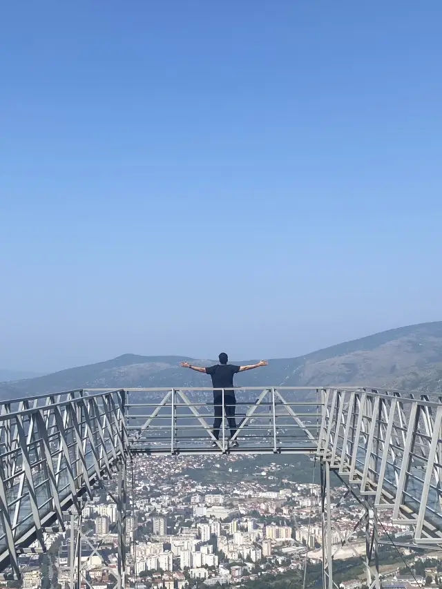 🇧🇦 View point in Mostar : Fortica ⛰️