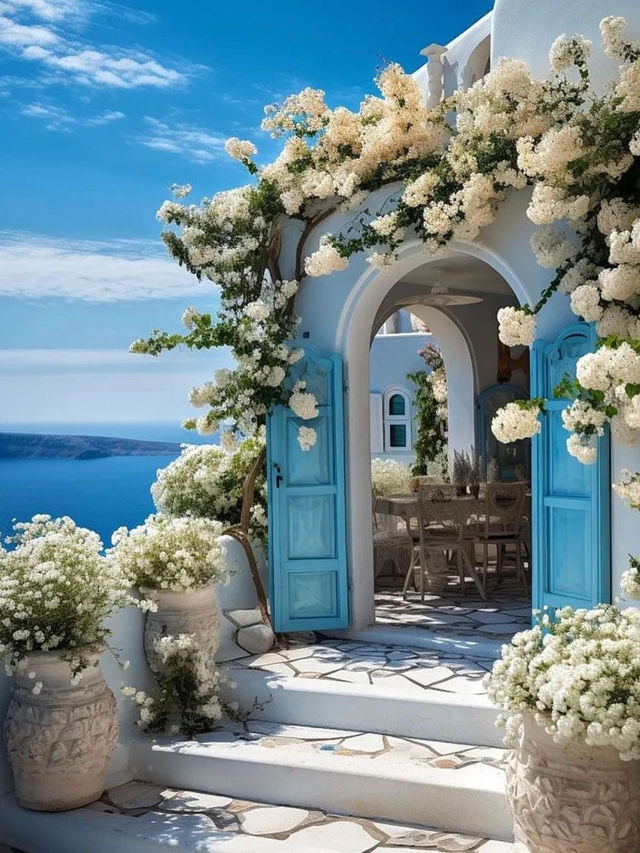 Santorini Splendor: Aegean Dreams☀️🌊