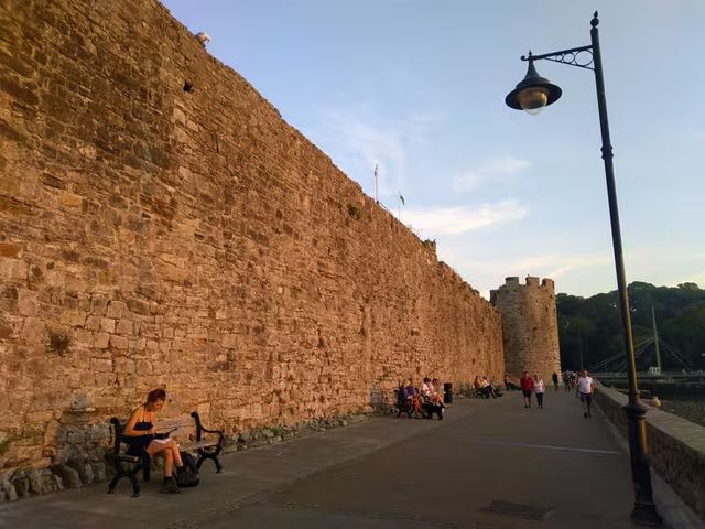 <威爾斯親王的誕生地 - 卡納芬城堡 (Caernarfon Castle)>