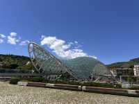 Bridge of peace in Tbilisi 