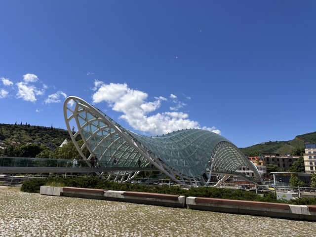 Bridge of peace in Tbilisi 