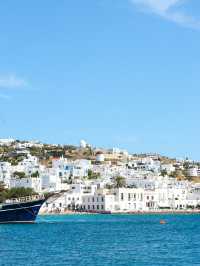 Sailing from Mykonos to Paros 🚤