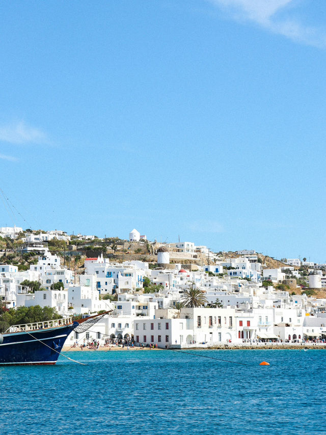 Sailing from Mykonos to Paros 🚤