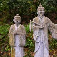 Buddha Statues You’ll Meet on the Way to the Taoist Temple – Yushan 🪷🛕🌄
