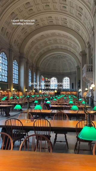 My 48 hour Boston itinerary 🦞📚☕️🤍