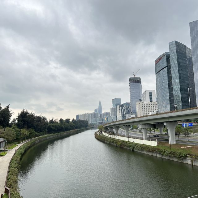 打卡深圳大沙河生態長廊