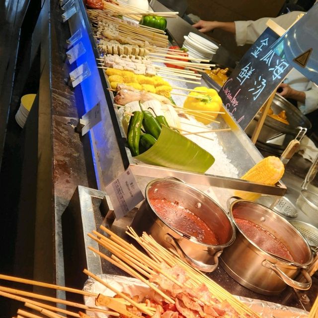 充滿童趣又豐富的自助晚餐