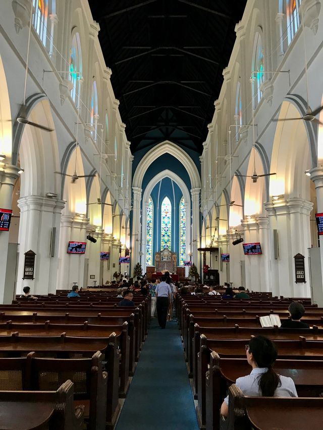 Singapore | The largest church - St. Andrew's Cathedral