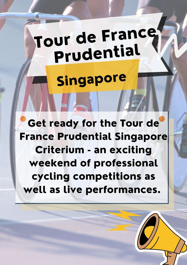 Tour de France Singapore Criterium🚲