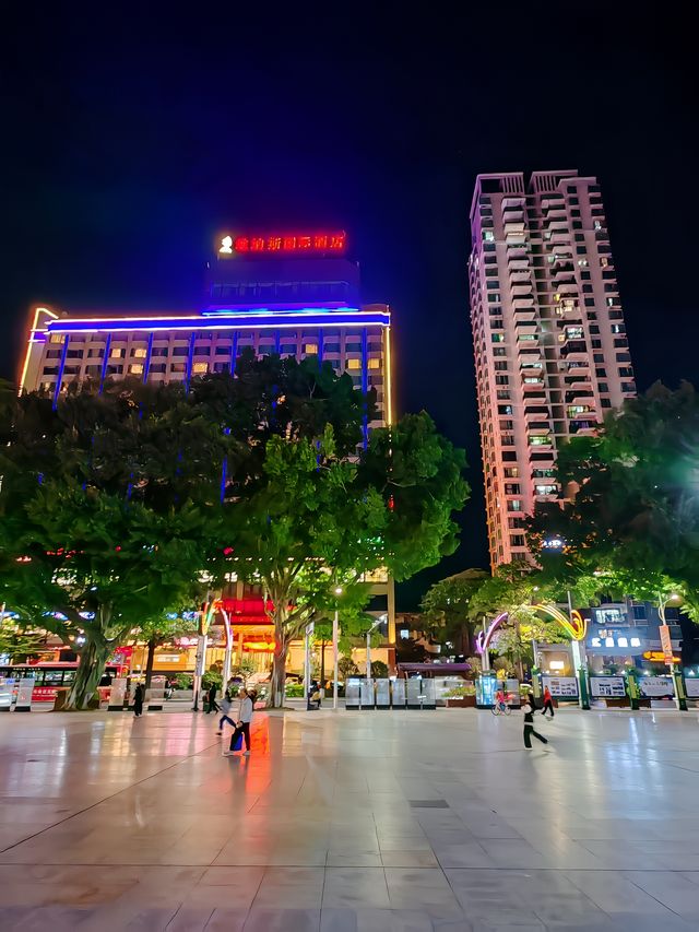 鴛江麗港夜景