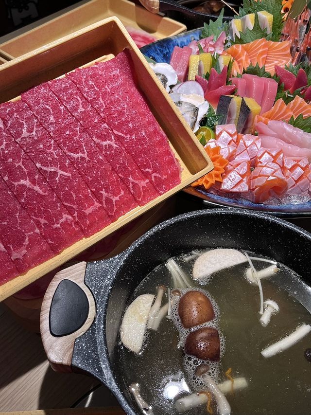 🔥暢享M9和牛刺身盛宴！🍲🍱