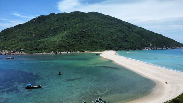 海南旅遊加井島洲仔島｜萬寧旅行大洲島景點