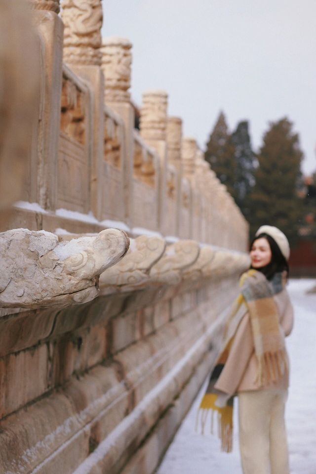 北京初雪！別去故宮擠了！人少景美拍雪景