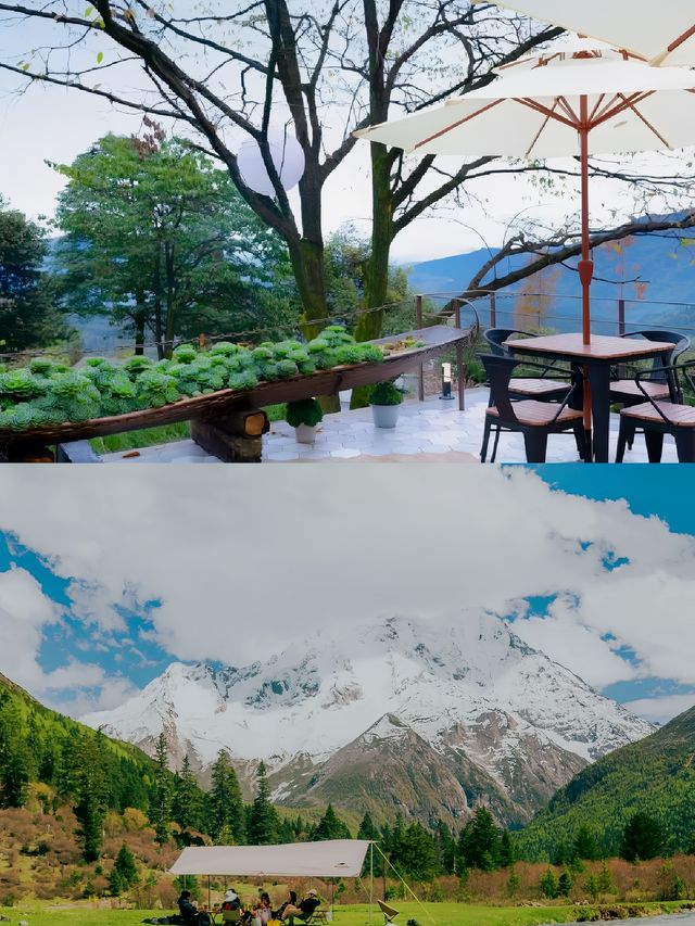 成都周邊|和男友躺看山間雲霧，泡私湯