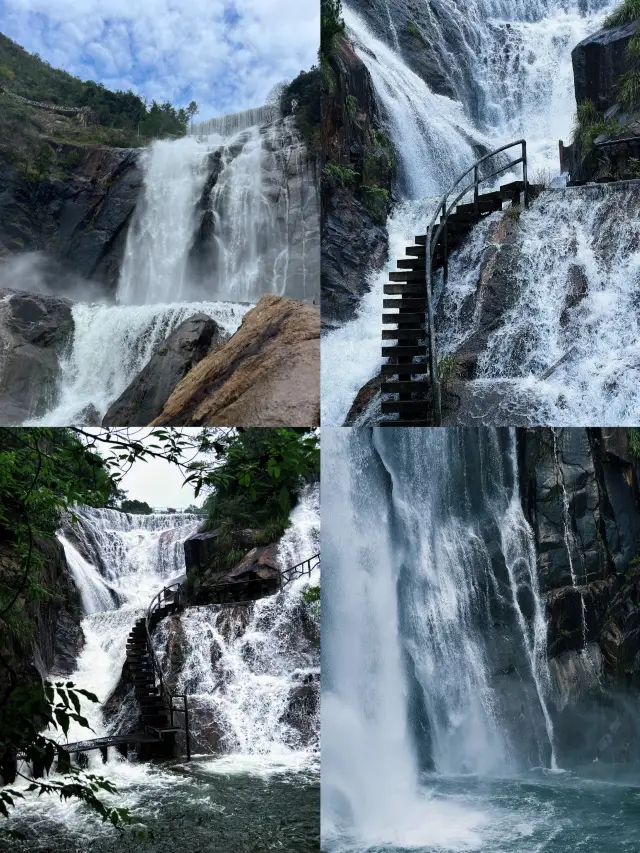 Tiantai Mountain Waterfall | Experience the beauty of waterfalls in Li Bai's poetry!