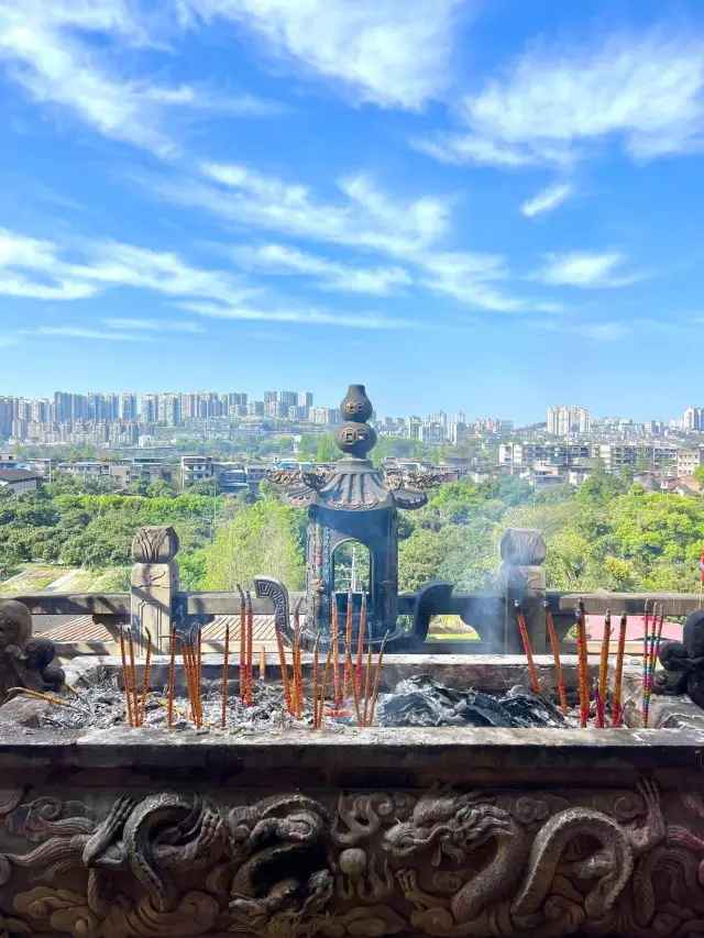 Luzhou Jinlong Temple: A new exploration of the ancient temple, your new weekend check-in choice!