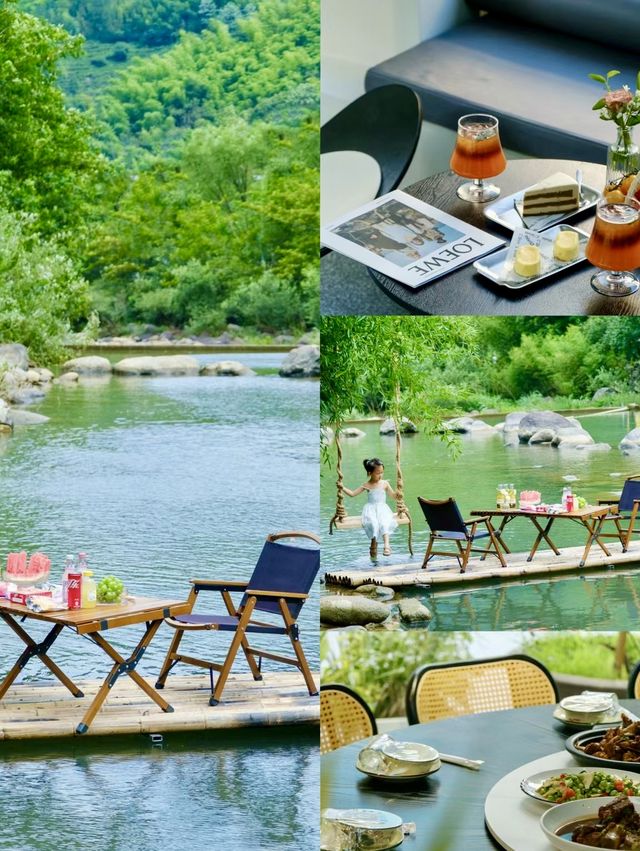 湖州安吉｜夏天就該玩水來溪邊上體會山間野