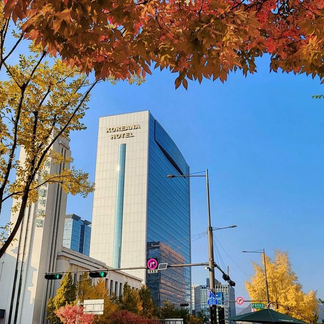 首爾Koreana Hotel：光華門畔，美食盛宴