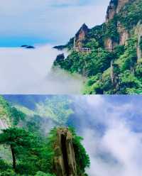 江西不止有武功山，在它隔壁的這座山也很絕