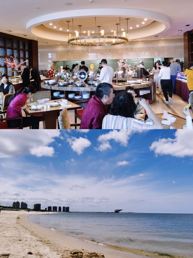 來營口泡溫泉了 - 金泰珑悦海景酒店體驗。