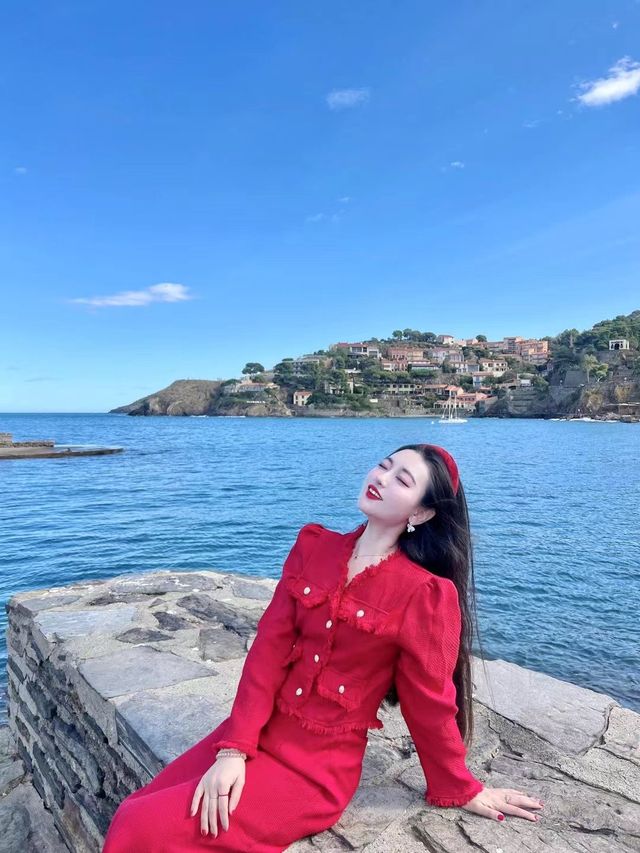 法國最美小鎮Collioure，沐浴地中海艷陽。