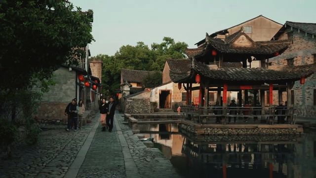 楠溪江。