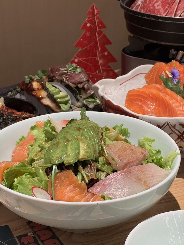 上海這家日料聖誕濃度已經1000000%了！