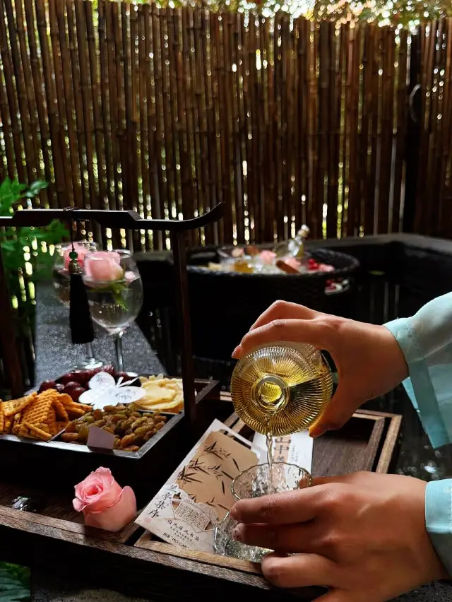 쉬저우 윈룽후 프라이빗 온천 통나무집 | 가성비 최고