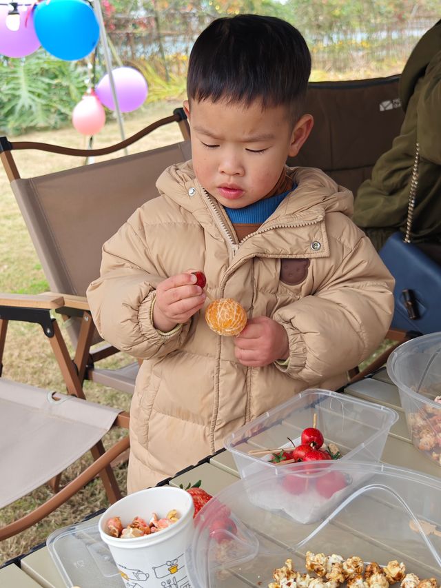 成都遛娃｜烤爆米花做糖葫蘆玩遊戲