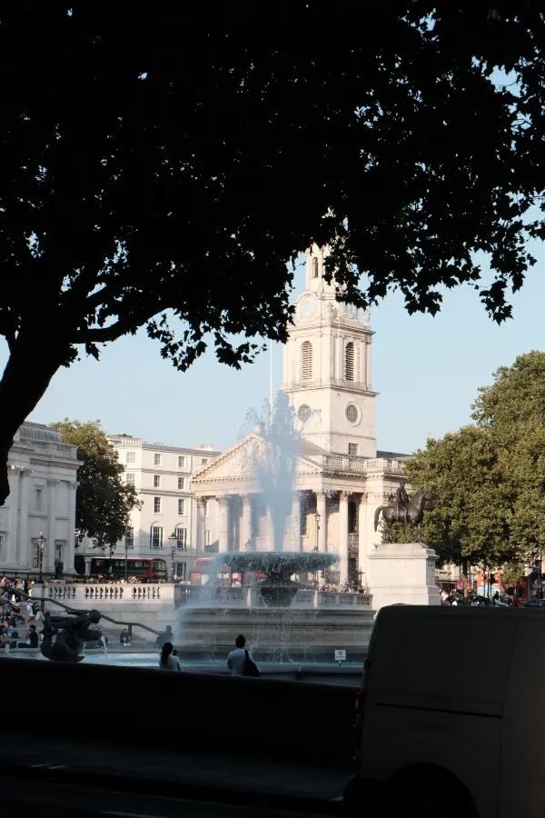 A Perfect Farewell to London at Trafalgar Square