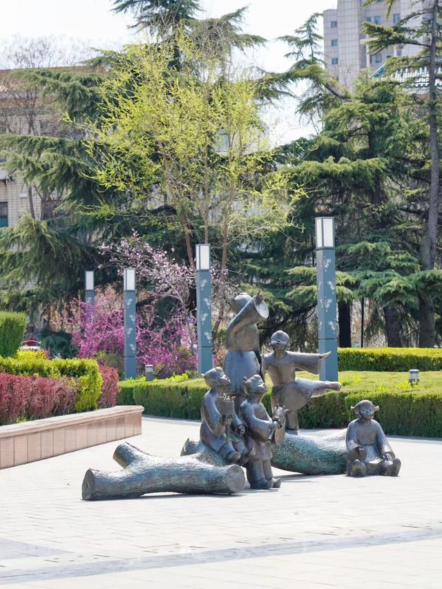 濰坊風箏都廣場櫻花全攻略