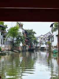 上海東方威尼斯不來朱家角古鎮坐船等於白來