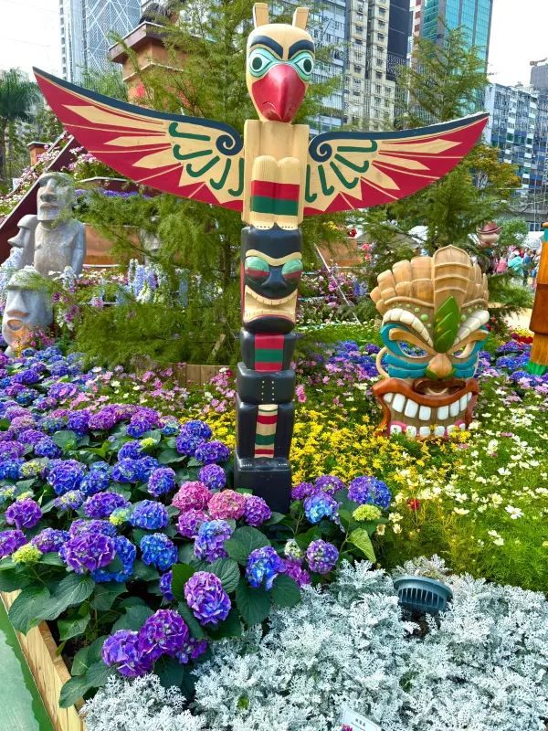 🌺香港維多利亞港花卉展2025：仿佛童話世界的美麗盛宴🌺