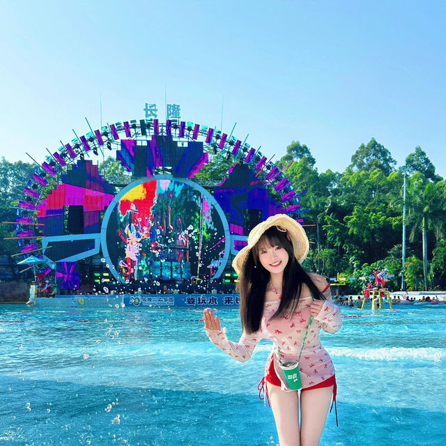 救命！長隆水上樂園根本是快樂製造機🎢美食美景一次全擁有！