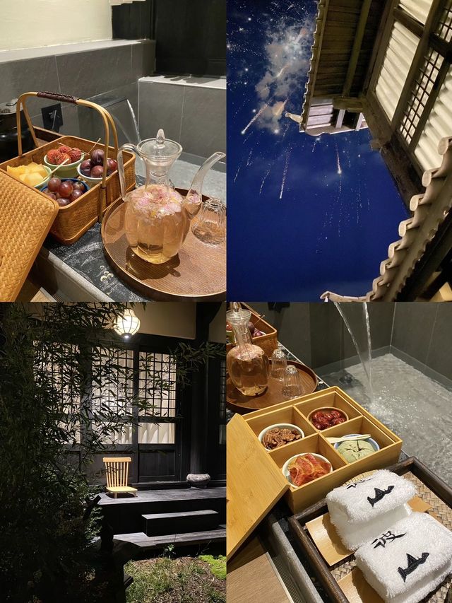 白沙古鎮將浪漫私有化嘅國風庭院