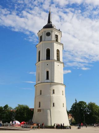 Vilnius Cathedral and Lighthouse