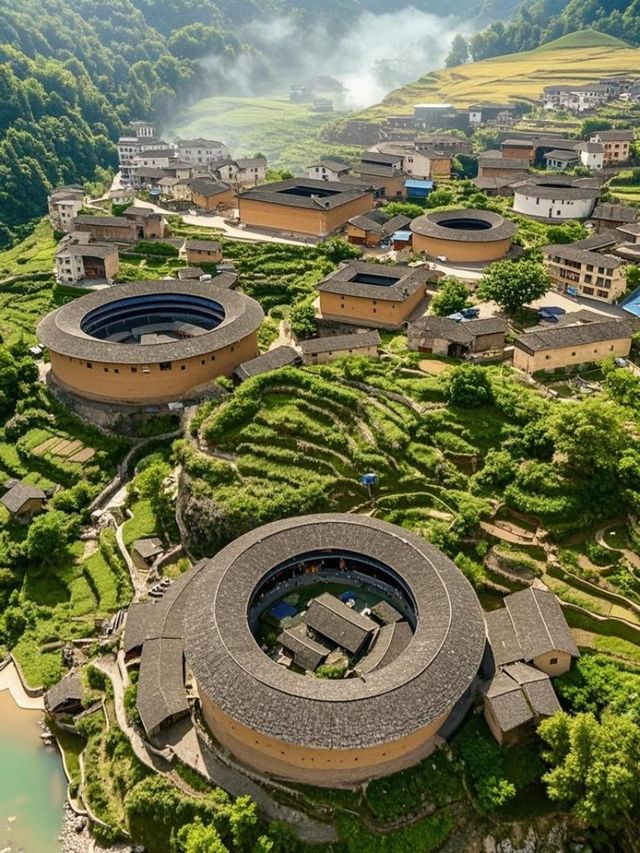 總要帶娃去趟福建土樓吧，邂逅現實版大魚海棠