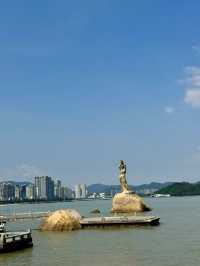珠海拔草機！景山公園360°俯瞰港珠澳大橋