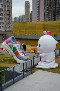 香港啟德體育園大灣雞萌到心化!